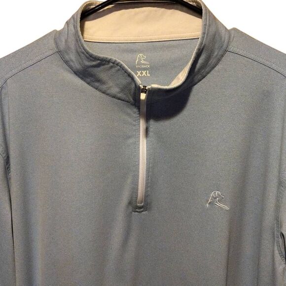Rhoback Men's Pullover XXL Light Blue - Picture 6 of 11